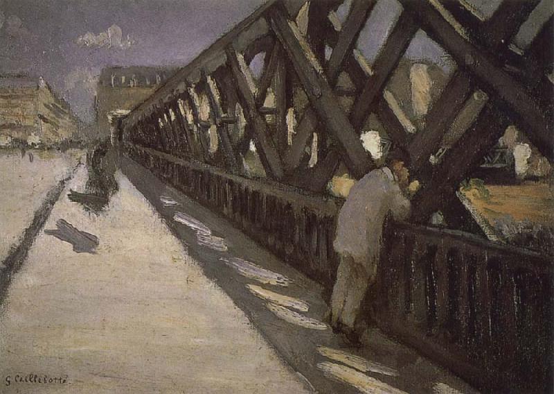 Gustave Caillebotte Study of pier China oil painting art